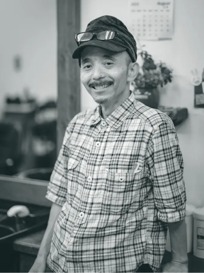 hair salon Joy 店長 淡路 秀樹